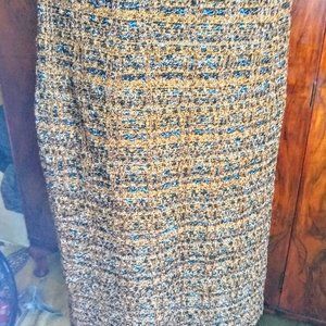 St. John tobacco Straight Pencil Skirt size 10